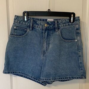 Princess Polly Tropicana denim shorts size 6
